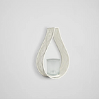Moroccan Wrought Iron Teardrop Candle Sconce